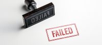Stamp that reads failed for an article about FDIC loss share buybacks